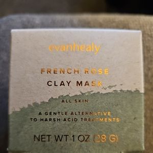 Evanhealy French Rose Clay Mask. Organic weekly clay mask. New.